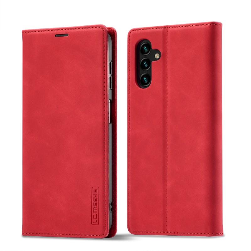 Leather Phone Case for Samsung A37 A57 A17 A36 A56 A16 A14 A34 A54 A73 A33 A53 A13 A32 A72 A55 A35 A15 Magntic Flip Wallet Case