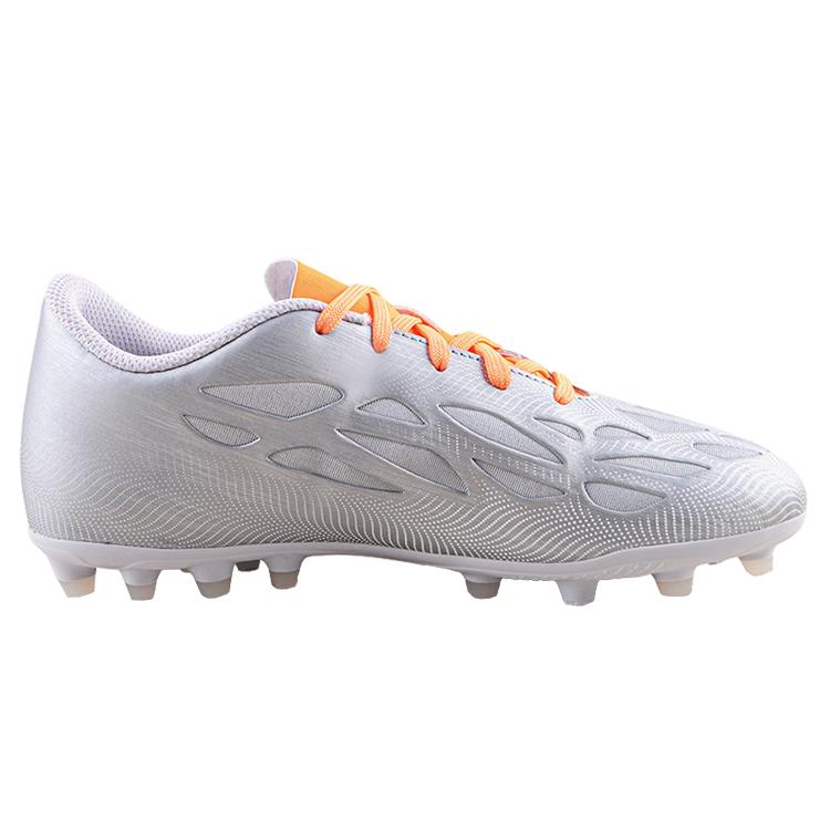 Puma Ultra 4.4 Jr Round Toe Lace-Up MG (Rubber Short Studs) Artificial Turf Fabric Super Fiber Soccer Shoes Men Soccer Shoes Silver 106743-01