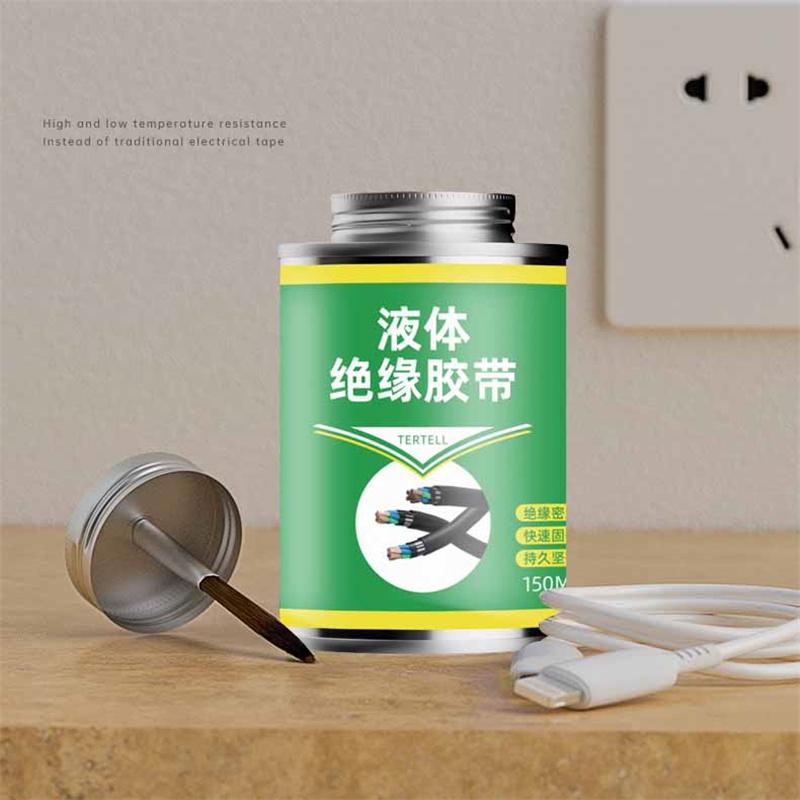 Liquid Electrical Tape Waterproof Sealant for Wires & Data Cables Insulating Flame Retardant Heat Resistant Anti-Leakage Flexible Rubber Coating