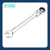 72-Tooth Ratchet Wrench - Dual-Head (Open End/Quick-Release), 180° Rotation, Professional Tool for Efficient Maintenance