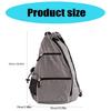 Pickleball Bag Adult Pickleballs Paddles Bag Sport Pickleball Bag Adjustable Slings Bag Crossbody Backpack for Courts