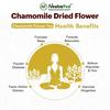NeutraVed Chamomile Tea 50g | Chamomile Tea for Sleep, Weight Loss & Stress Relief | Herbal Loose Leaf Teas
