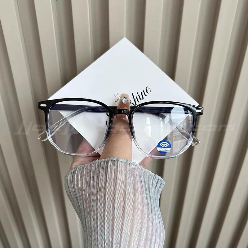 3Pcs Blue Light Blocking Glasses Square Nerd Eyeglasses Frame Anti Blue Ray Computer Game Glasses
