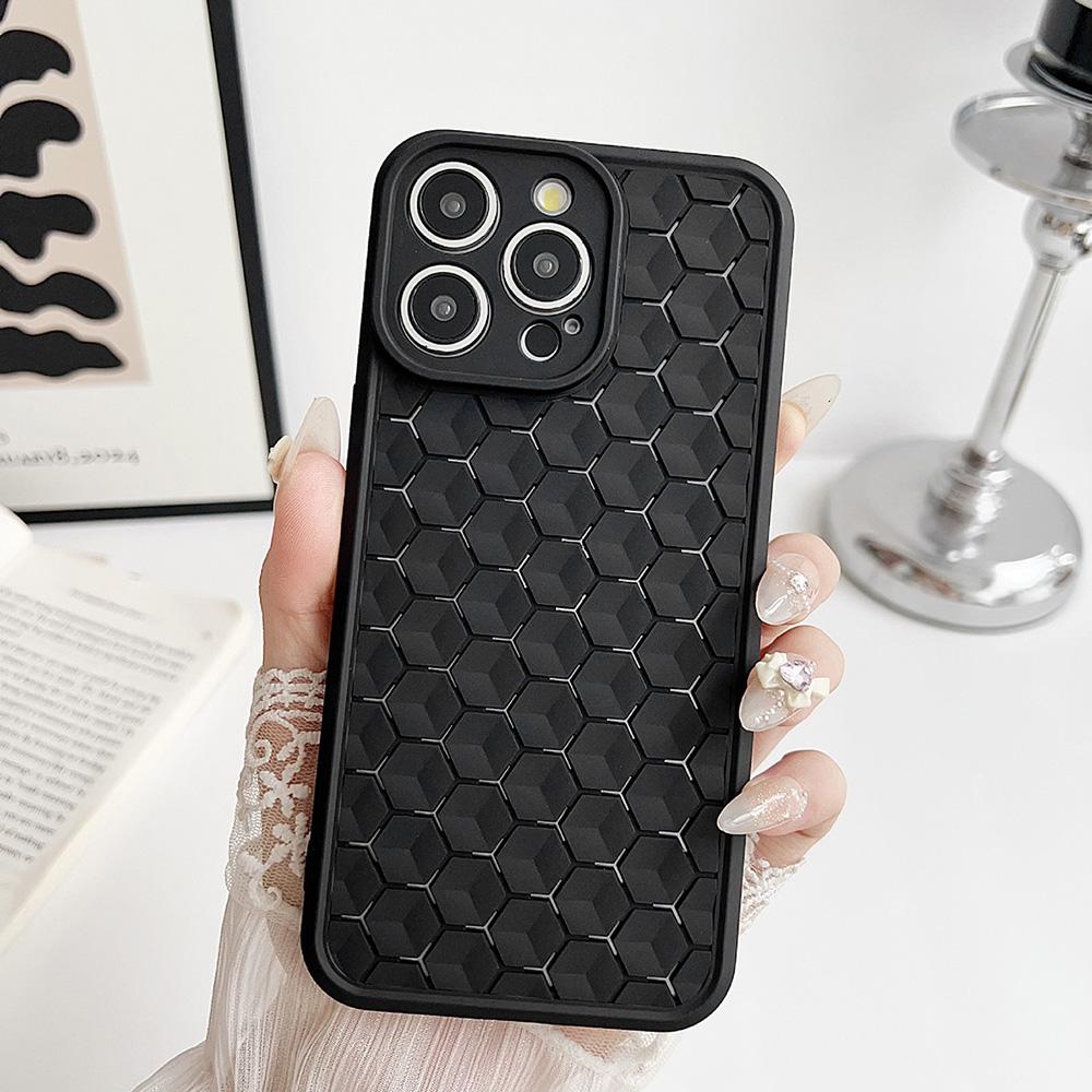 Mesh Breathable Phone Case for iPhone 11 13 15 14 Pro Max iPhone 12  13 Pro 14 Pro Continuous Heat Dissipation Drop-proof and Durable