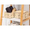 Boîte de rangement - WENKO - Vabriano - Papier tressé - Beige - L 19 x l 14 x H 9 cm