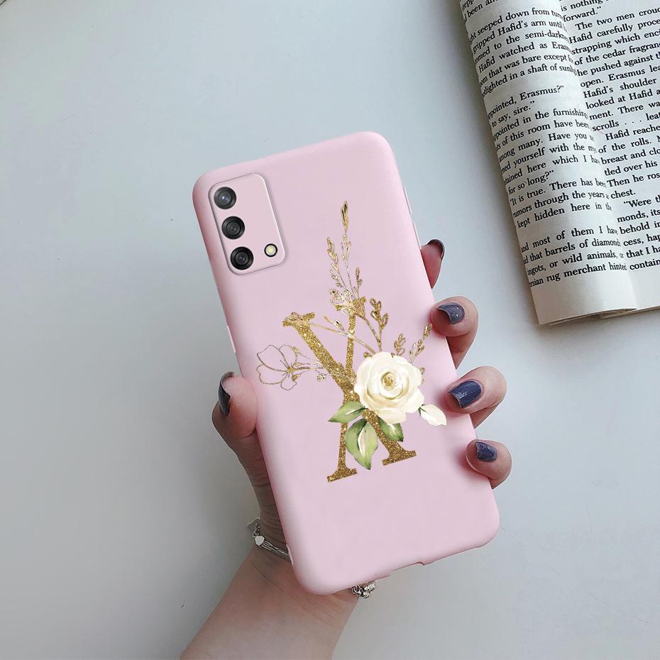 For Oppo Reno 6 Lite Case CPH2365 Cute Letters Cover Soft Silicone Case For Oppo Reno6 Lite Reno 6Lite Coque Fundas Capas Bumper