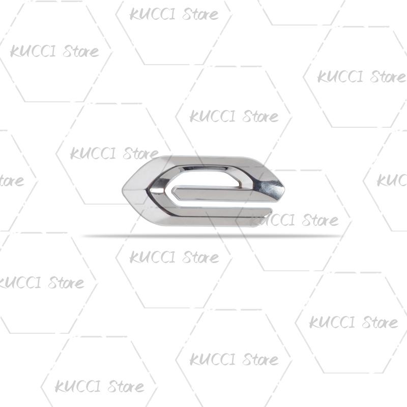 SQOB1 3D Car Sticker E Electric Vehicle Logo Metal Emblem Badge Decals For Peugeot EV 2008 308 306 5008 4008 3008 508 iOn 208 307 RCZ