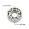 uxcell 686ZZ Deep Groove Ball Bearings Z2 6mm x 13mm x 5mm Double Shielded Carbon Steel 5pcs