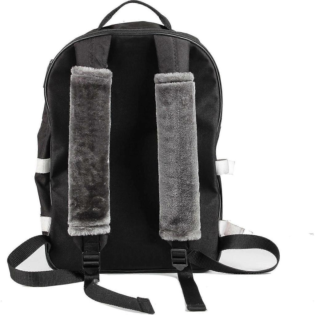 Soft Faux Fur Universal Fit Seatbelt Cover Car Truck SUV Airplane Seat Belt Shoulder Pad for Carmera Backpack Straps Neck