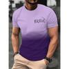XL-7XL Oversized Men Tee Tops O Neck Short Sleeve 3D Flash Printed Tee Casual Man Summer Plus Size T-Shirts