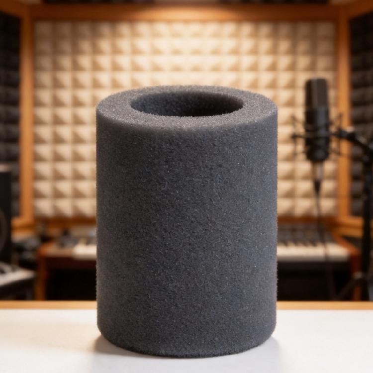 Open-End Foam Microphone Cover Compatible for AmpliTank K688, Slip on Windscreen for Livestreams and Recording