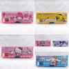 Trousse à crayons double face mignonne Kurumi avec motif de chien blanc de dessin animé
