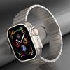For Apple Watch Ultra 3 2 1 49mm/Series 11 10 46mm/9 8 7 45mm/SE3 SE2 SE 6 5 4 44mm/3 2 1 42mm Titanium Alloy Watch Band Magnetic Clasp