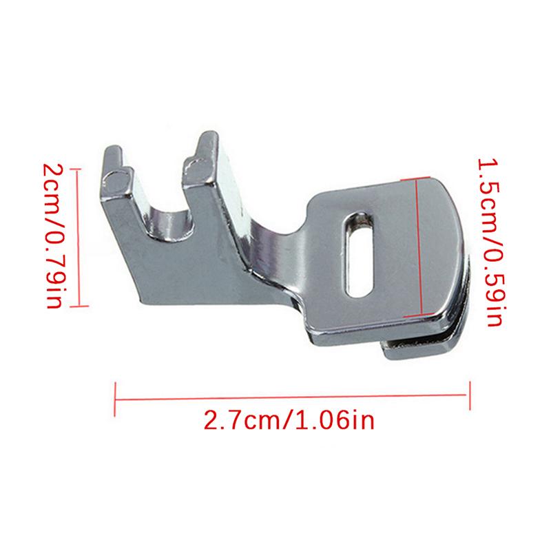 Nähmaschinen-Nähfuß, angenehmer Nähfuß, Plissee-Nähfuß, multifunktionales Nähmaschinen-Zubehör