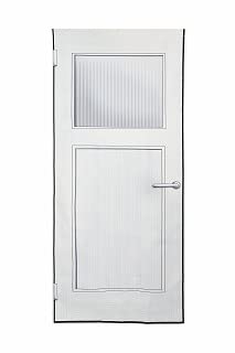 Noren de next.design (Cortina japonesa) - Longitud larga 180 cm - Puerta de madera simulada - Veta de madera falsa - Divertido y lindo - Estilo nórdico - Largo - Adorable - Puede ser