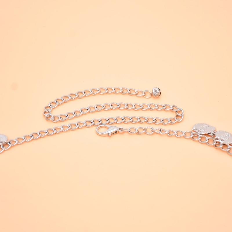 Adjustable Length Tassels Waist Chain Blings Body Chain Decorative Body Chain for Traditional Chinese Attires