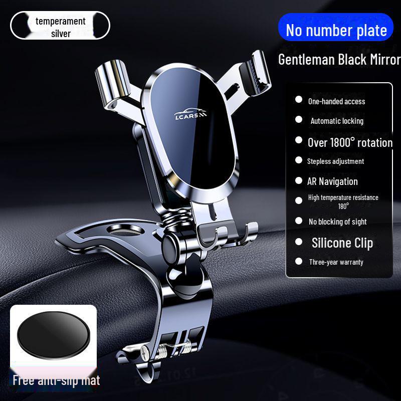Universal 2025 Metal Car Phone Holder for Central Control Panel