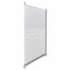 VidaXL Store Plissé Blanc 70x150cm Fenêtre Occultant Tamisant Store Enrouleur 240599