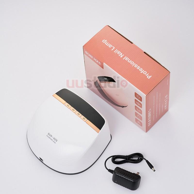 320W LED UV Nail Lamp Gel Polish Curing - Fast Drying Professional Dryer With White/Pink Design
