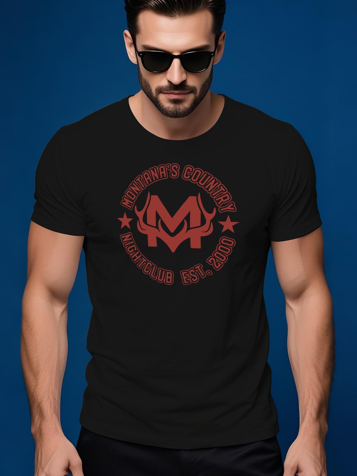 100% Cotton Casual Short Sleeve Tshirt - Summer Round Nec... L