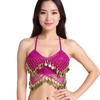 Sequin  Belly Dance Costume,Glitter Bra Tops For Club Party Adult Women