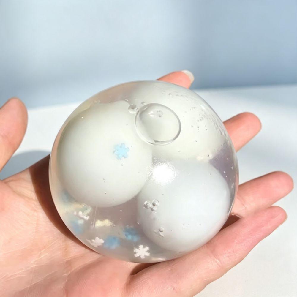 Venting Toys Crispy Ball Squishy Three Times Sensory Fidget Toy Rice Dumpling Squishy Kid Adults