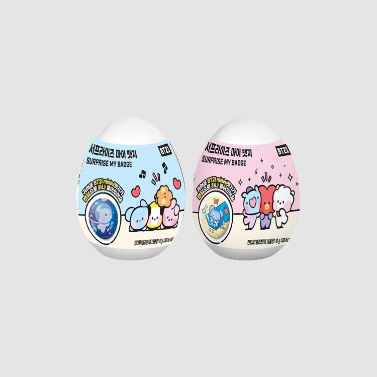 

Значок Line Friends BT21 Surprise My Badge