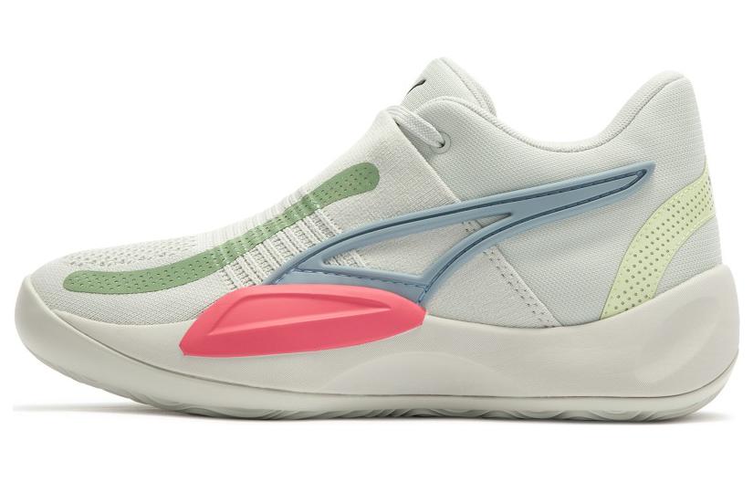 Puma Rise Nitro Glacier Grey Sunset Pink 42