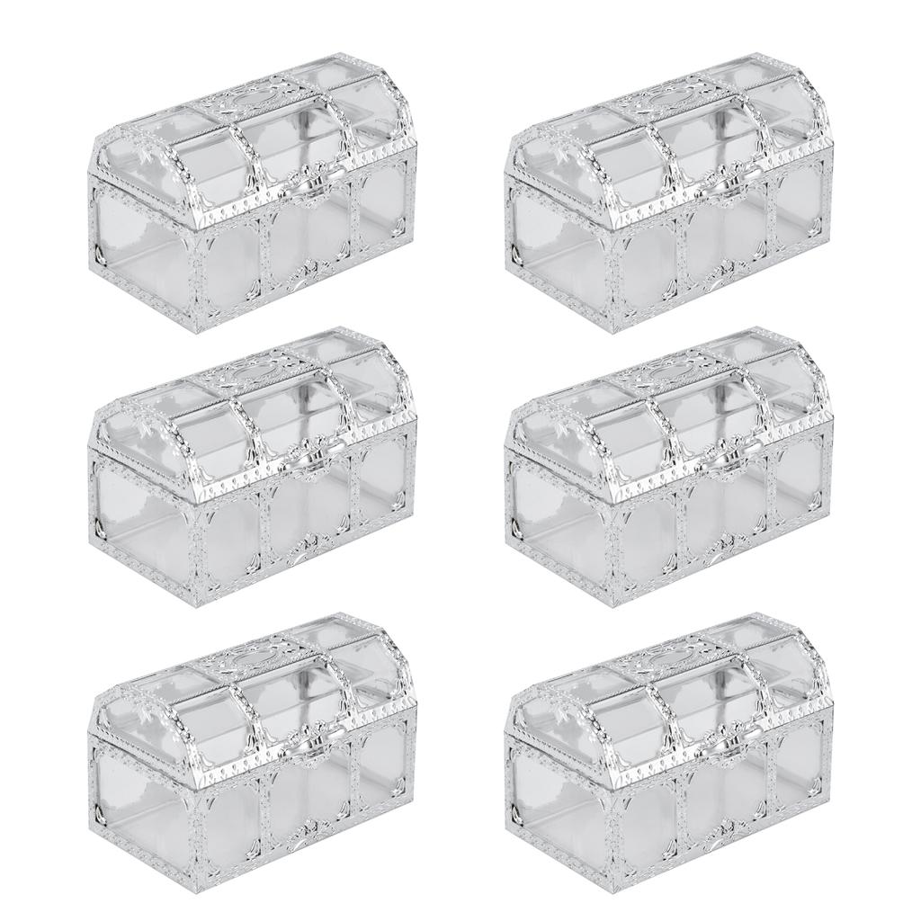 12PCS Hollow Out Candy Box Chocolate Gift Treat Boxes Container Case Wedding Party FavorL Silver
