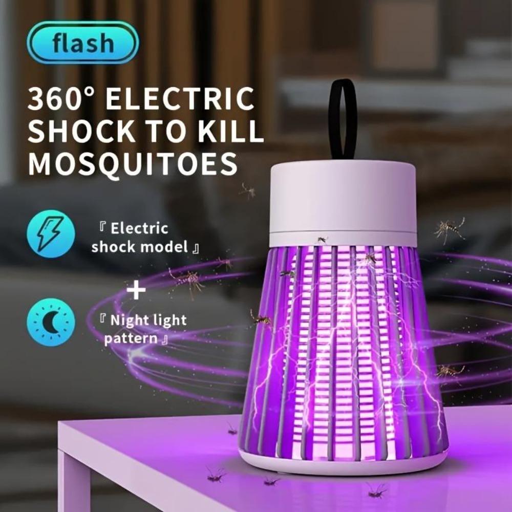 Household Cute Pinecone Mosquito Killer Lamp Rechargeable Outdoor Physical Electric Safe Efficient Silent Mosquito Lamp