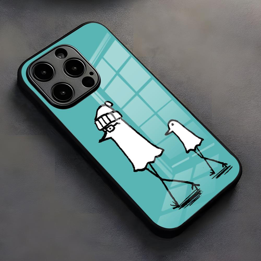 Oyasumi Punpun Phone Case For IPhone 17 Pro Max 16 15 14 Pro Max 13 11 X Xs Xr 8 7Plus Glass Cover