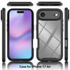 For iPhone 17 Air Case Anti Drop 2 In 1 PC+TPU Phone Cover