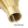 Pool Decorative Fountain Nozzle Water Fountain Stainless Steel Brass Sprinkler Fountain Nozzle Outdoor Decorative Water Fountain