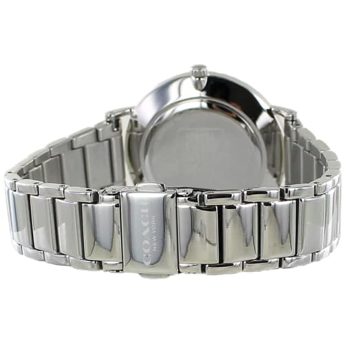 Coach Women's Stainless Steel Bracelet Watch with Shopper Bag (14503344-sp)