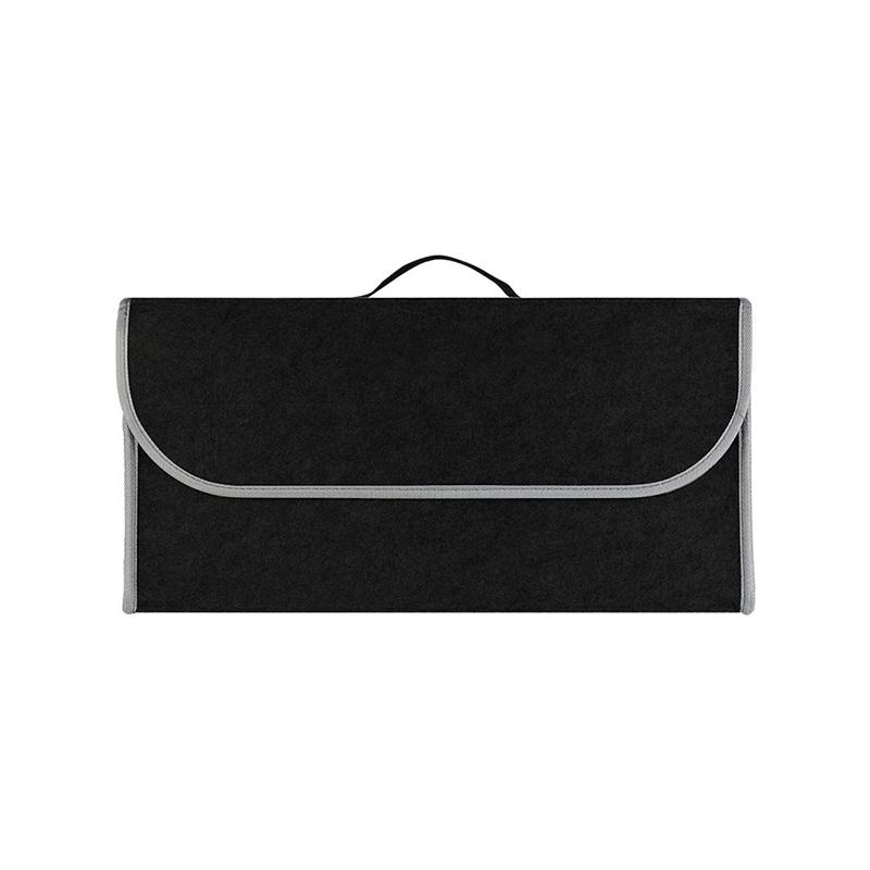 Car Trunk Storage Box Foldable Felt Car Organizer Stowing Tidying Box Emblems For Mitsubishi ASX Lancer 10 Pajero Outlander L200 BL4