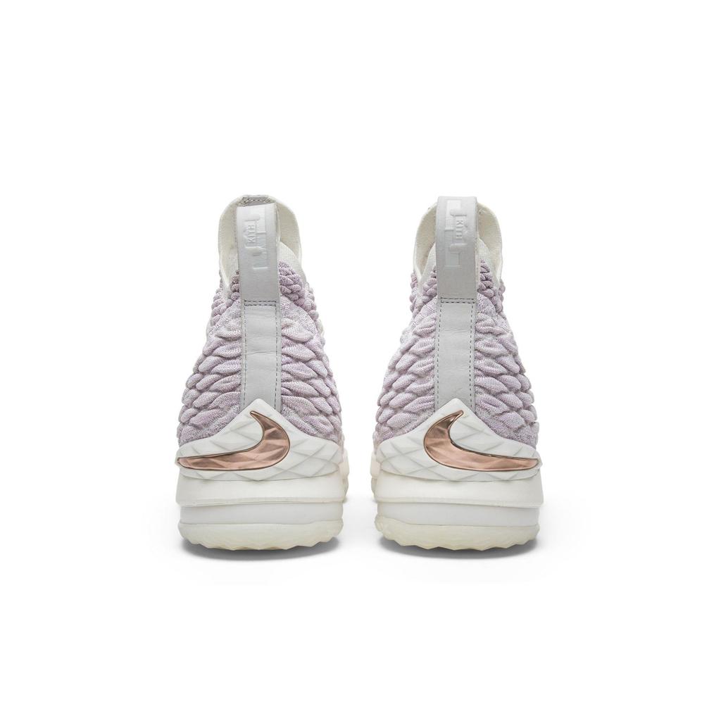 Nike LeBron Performance 15 'Rose Gold' (Unisex) Rose / Metallic Gold-Sail Basketball Shoes AJ3936 900
