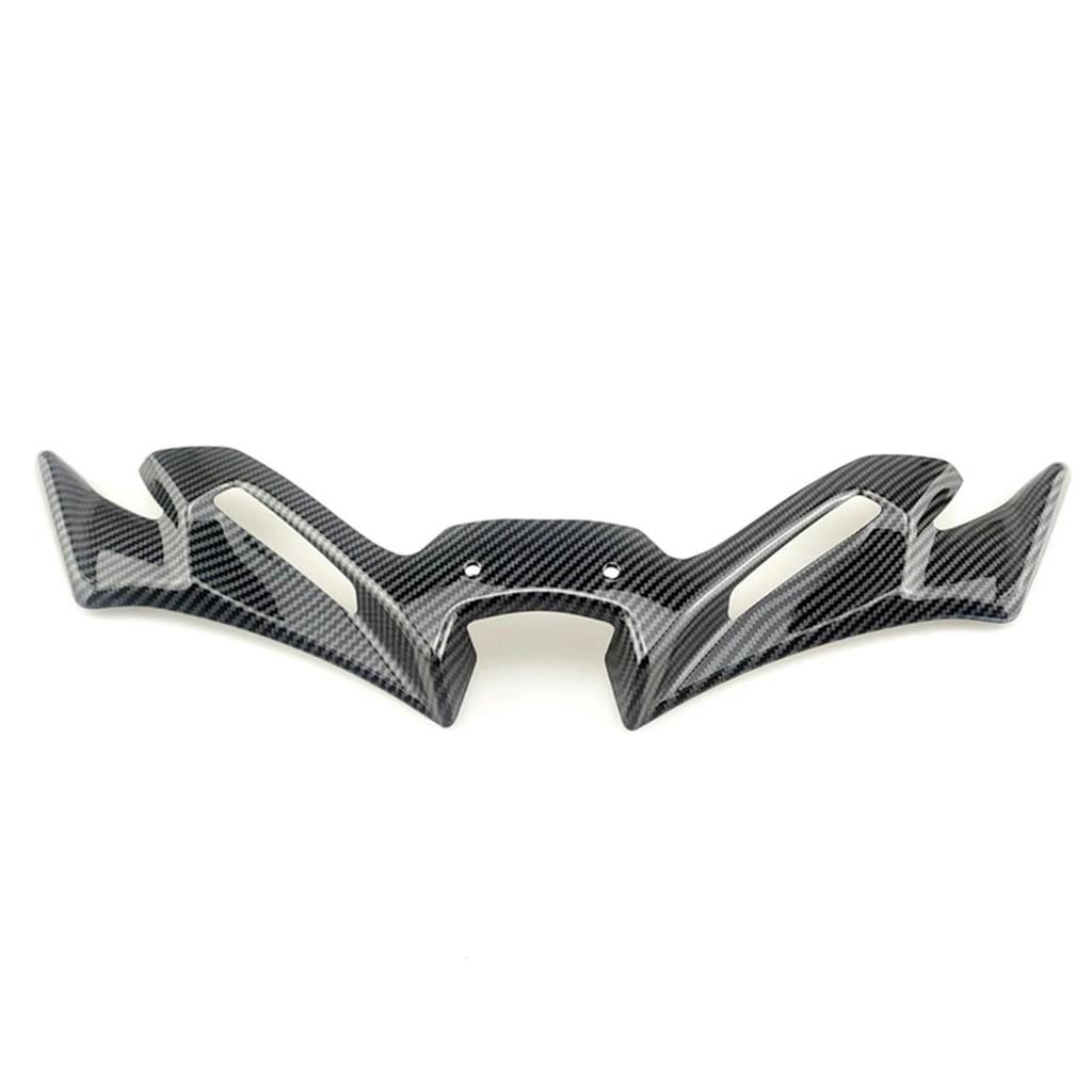 2019-2024 Motorcycle Front Vehicle Nose Extension Plate (Carbon Fiber Look) for YZF-R25 for YZF-R3