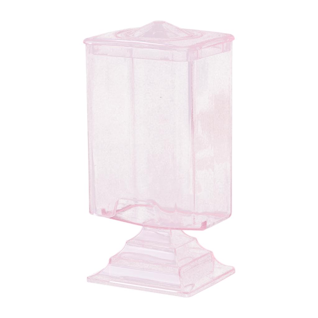 Cotton Pad Holder Makeup Pad Organizer Cotton Pad Dispenser Nail Art Remover Paper Pad Storage Box for Cotton Pads