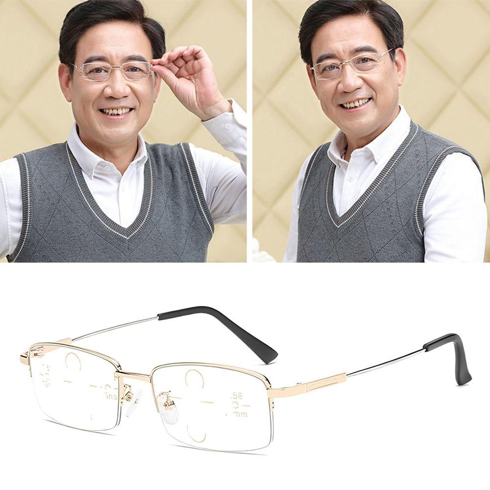 Multifocal Presbyopia Eyeglasses Progressive Near Far Hyperopia Glasses Optical Eyewear  Men Women