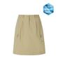 DISCOVERY EXPEDITION Freshvent Women'S Bermuda Cargo Skirt (L/Beige)