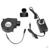 1Pcs Durable Small Blast Engine BBQ Blower with Variable Speed Controller 3700RPM Barbecue Fan 220V/110V 7530 Type Cooking Fans