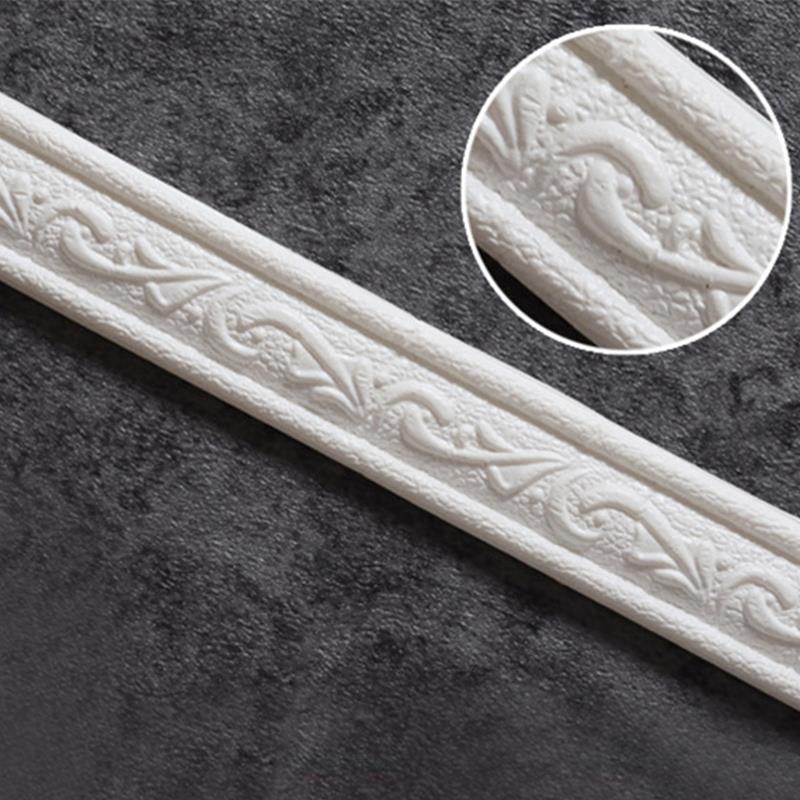 Deckenkanten Eckenleisten Wandaufkleber Selbstklebende Schaumstoff Sockelleisten Taillenlinie Aufkleber Hintergrundwand Rand Klassisch