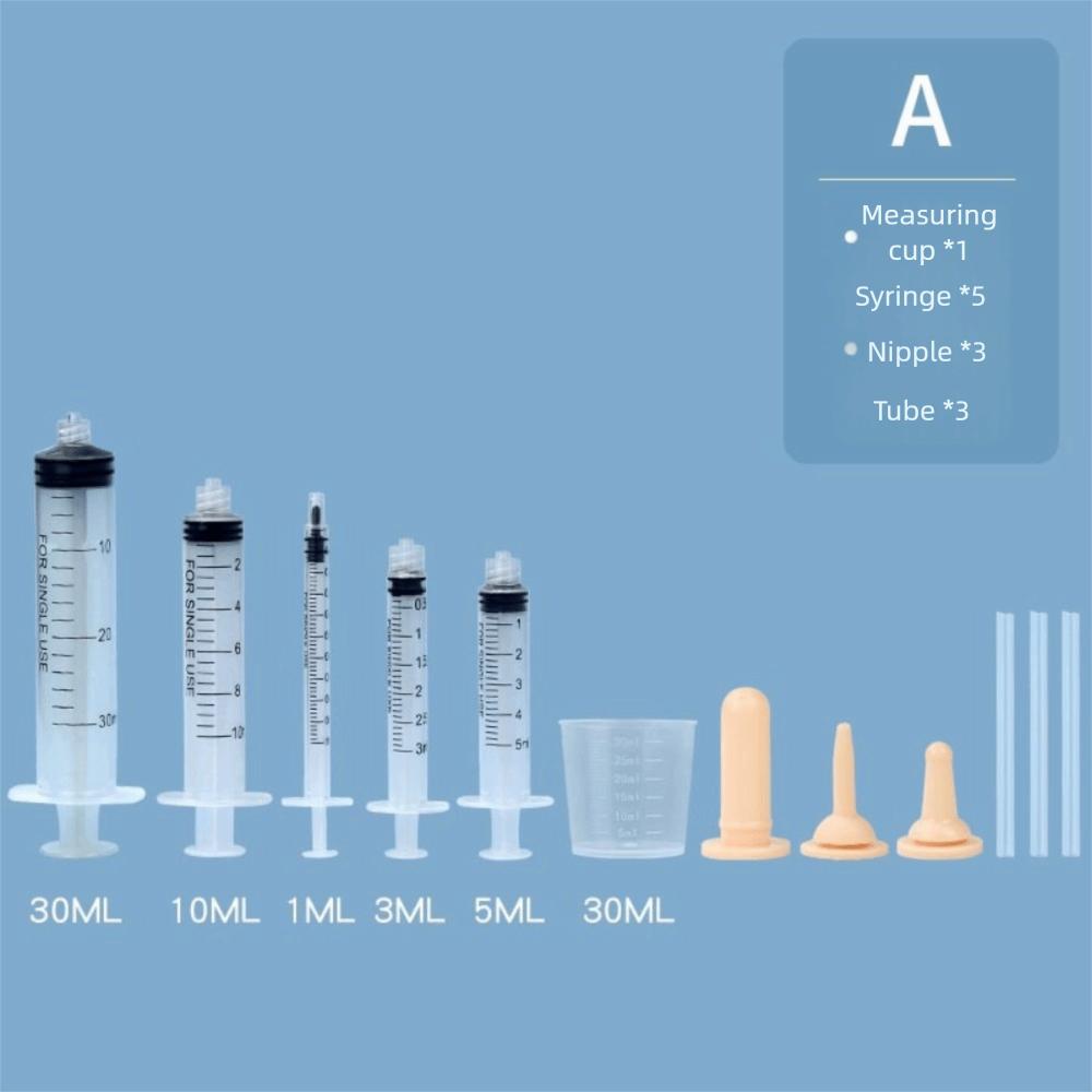 with Silicone Nipple Newborn Pet Feeding Bottle Kit Water Feeder Feeding Bottle Kit Cat Feeder