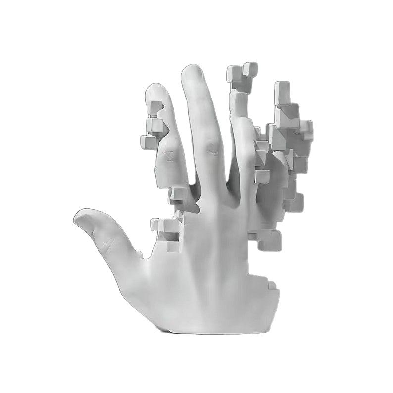 Modern Home Decoration, Studio Art Decoration, Mosaic Palm Decoration