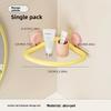 1pc Dopamine Wall-Mounted No-Drill Drainable Suction Cup Storage Rack, Bathroom Rack, Suitable Home Use