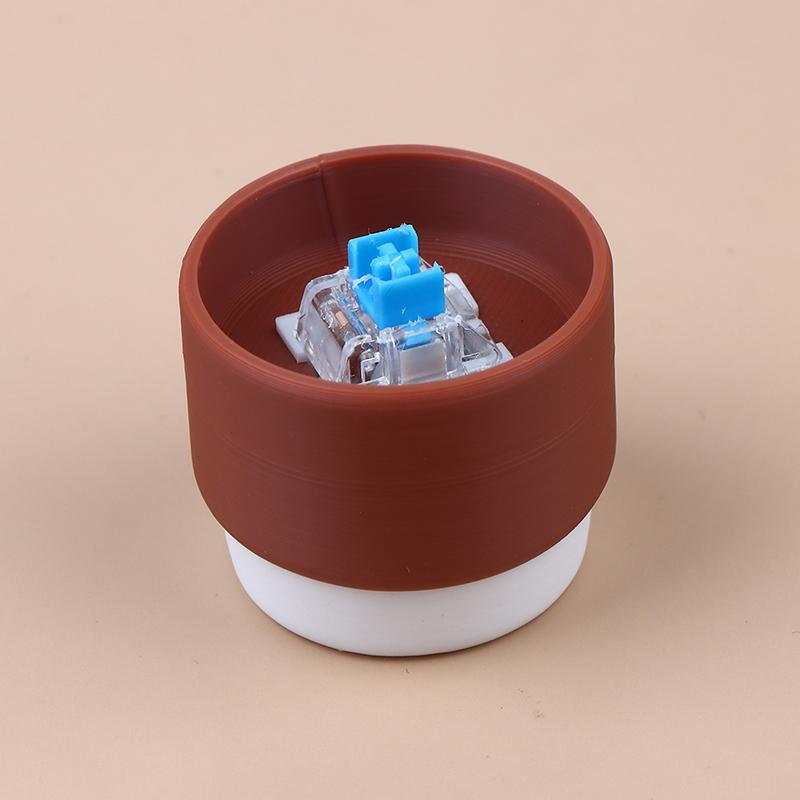 3D Printed Coffee Beans Coffee Cup Stress-Relieving Toys Desktop Decoration Cute And Fun Relax Toy Pressed Ornament Clicker