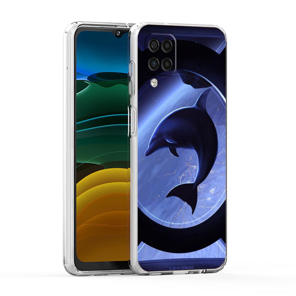 Ozean Tier Delfin TPU Hülle für Samsung Galaxy A25 A23 A22 A52S A52 A55 A72 A51 A71 A41 A31 A13 A11 5G Transparente Handyhülle