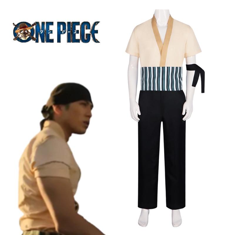 Piece Movie One Roronoa Zoro Cosplay Costume Suit Halloween Party Prop Fans Gift