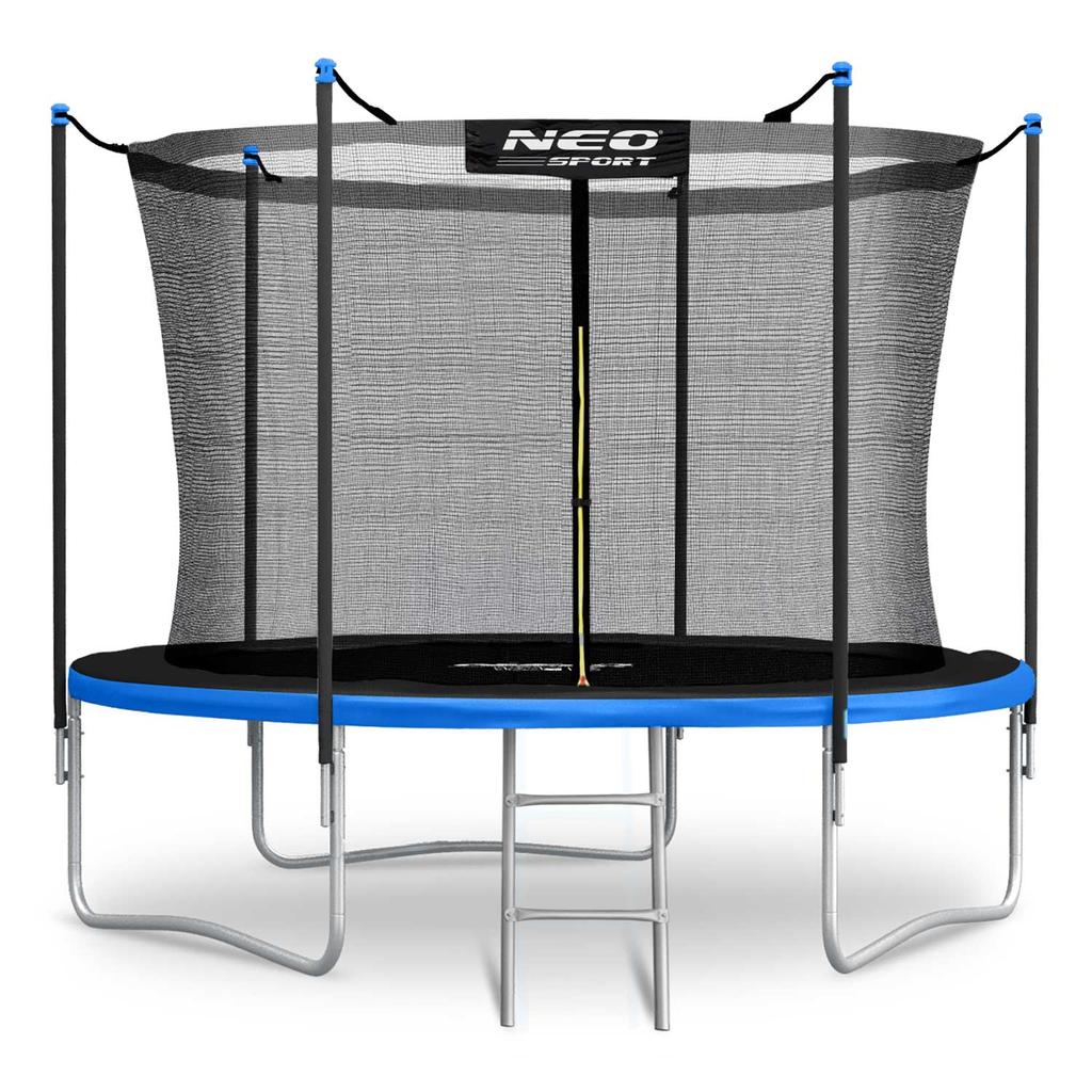 6Ft/183Cm Garden Trampoline With Inner Net And Ladder Neo-Sport