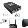 5.5x2.5mm 9V/12V1A Uninterruptible Power Supply USB 5V2A UPS Battery Backup with Power Cable Cord for Wifi Camera Speak